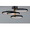 Et2 Hoopla 4-Light 33.5" Wide Black / Gold Pendant Light E24324-BKGLD - alternate 2